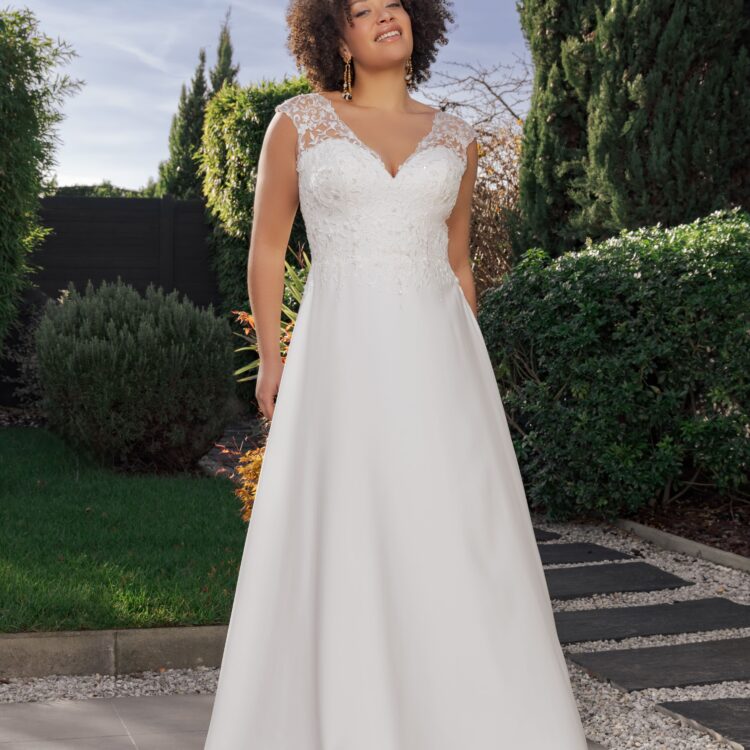 robe de mariée simple et élégante - GAELLE