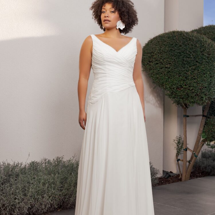 robe de mariée simple et élégante - GALICE