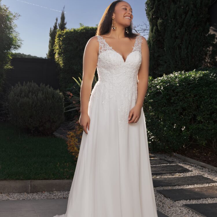 robe de mariée simple et élégante - GAYA