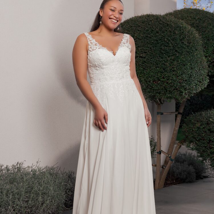 robe de mariée simple et élégante - GENOVA