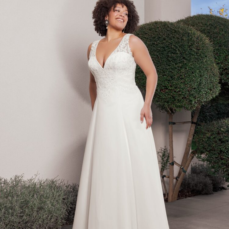 robe de mariée simple et élégante - GRAZIA