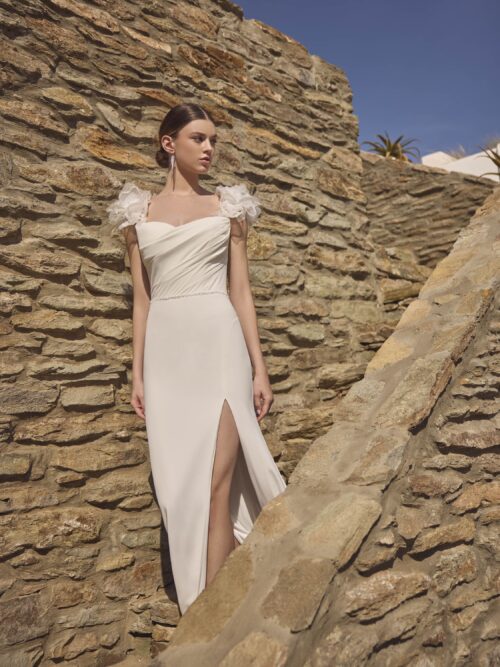 Robe de mariée avec fente - HILARY