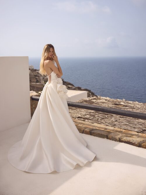 robe de mariée avec fente - ILYSSA – Image 2