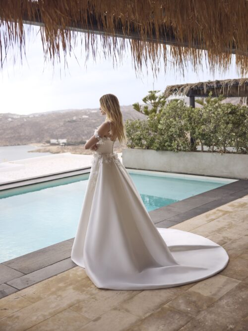 robe de mariée courte - IVET – Image 4