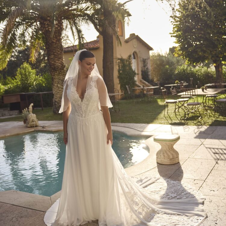 robe de mariée fluide - Jaimie