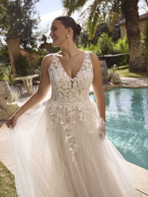 robe de mariée princesse JOLANTHE – Image 2