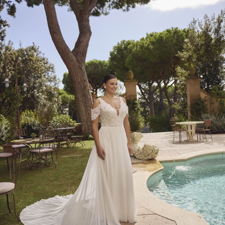 robe de mariée simple - JOY