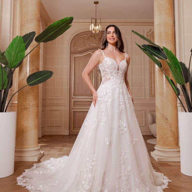 robe de mariée dentelle - KANDICE