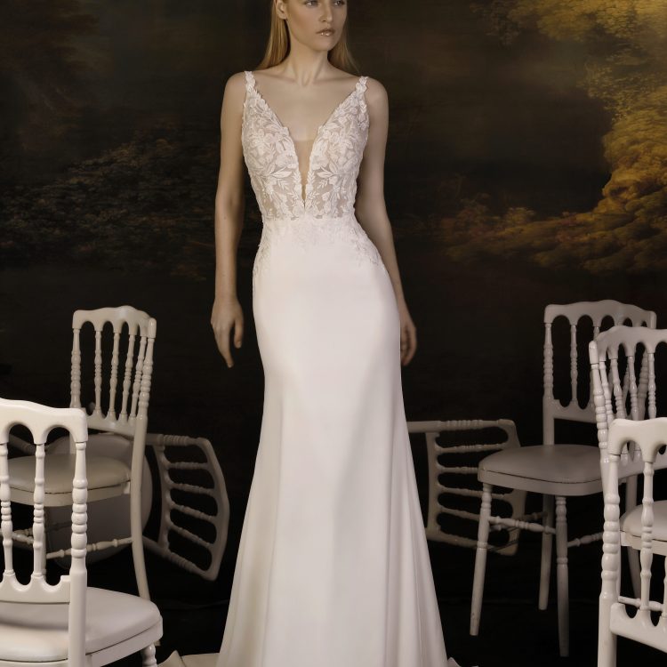 robe de mariée près du corps - QUADIRA