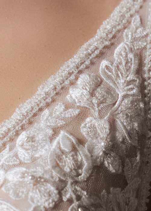 robe de mariée dentelles - VALESKA – Image 3
