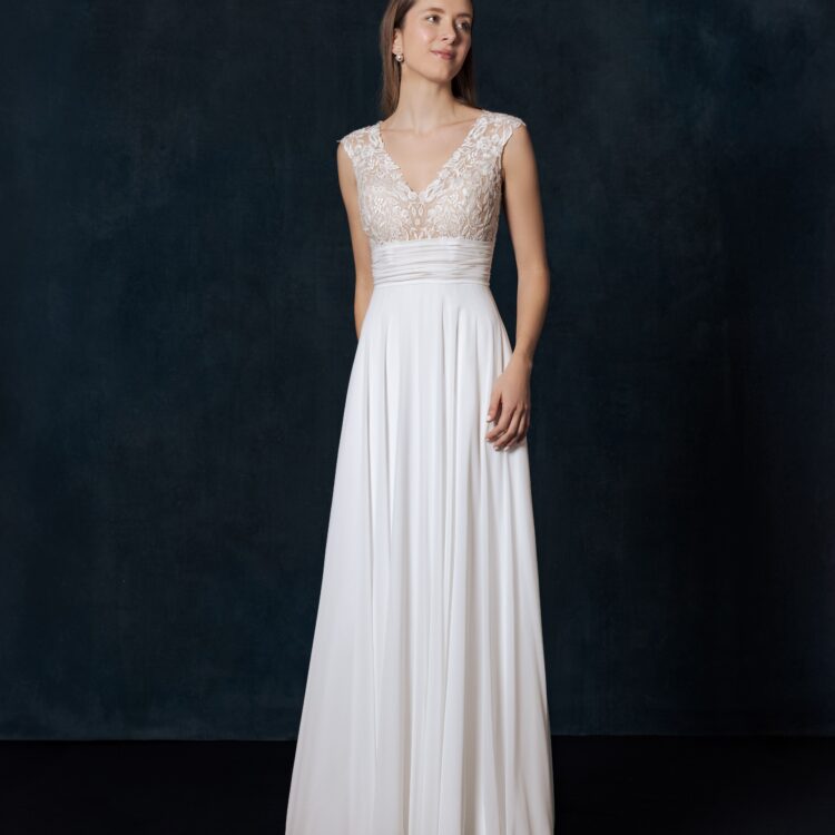 robe de mariée bohème champêtre -  VELISA