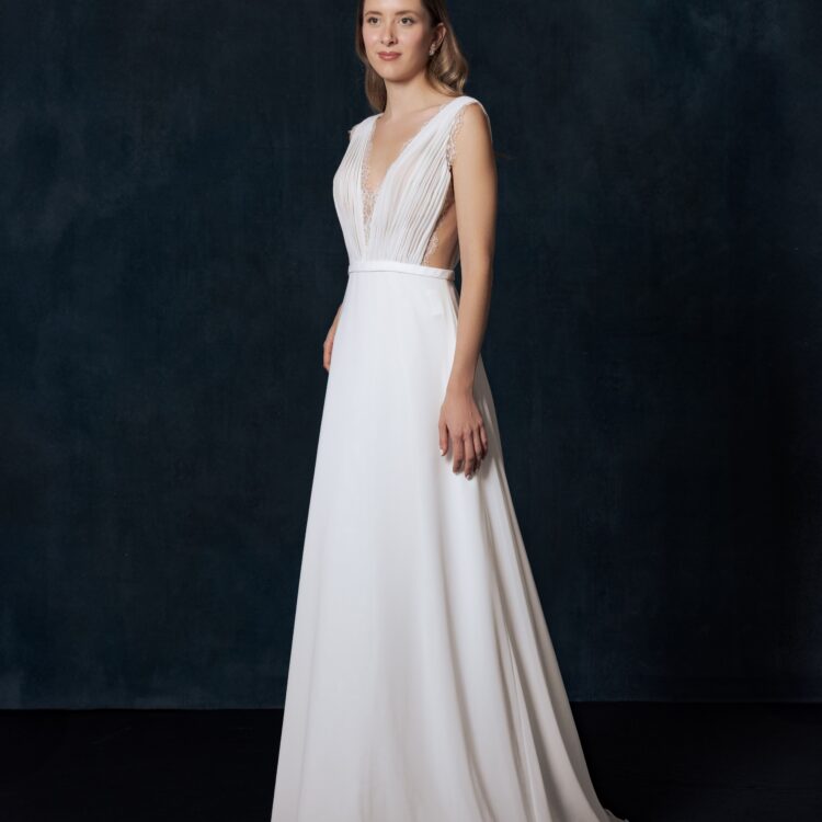 robe de mariée simple et élégante -  VICA