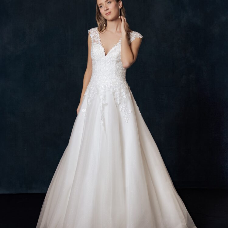 robe de mariée trapèze -  VICTORINE