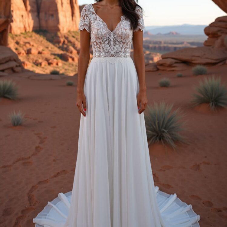 robe de mariée bohème - 26-JFY-05