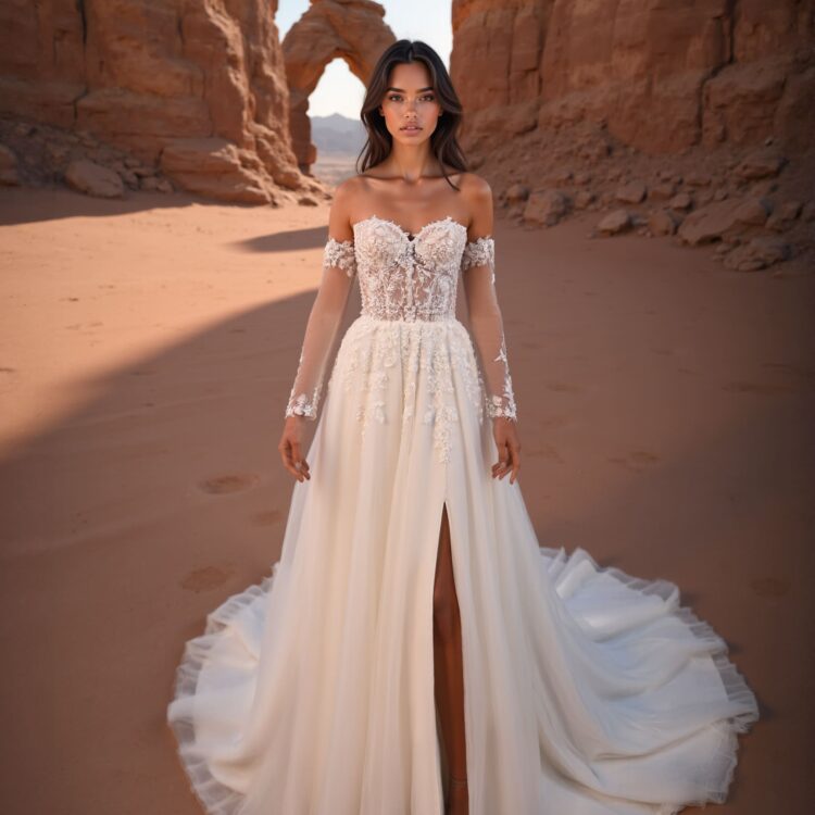robe de mariée avec bustier - 26-JFY-08