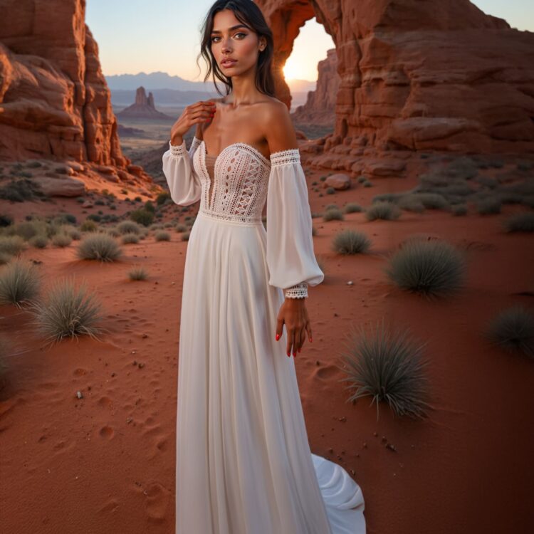 robe de mariée bohème - 26-JFY-13