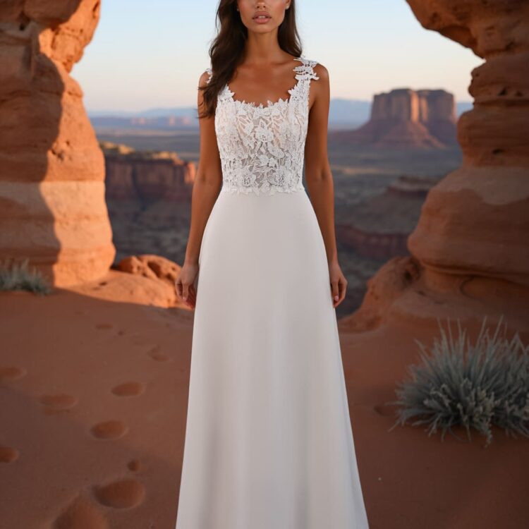 robe de mariée simple et élégante - 26-JFY-21