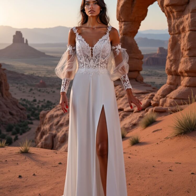 robe de mariée bohème - 26-JFY-26