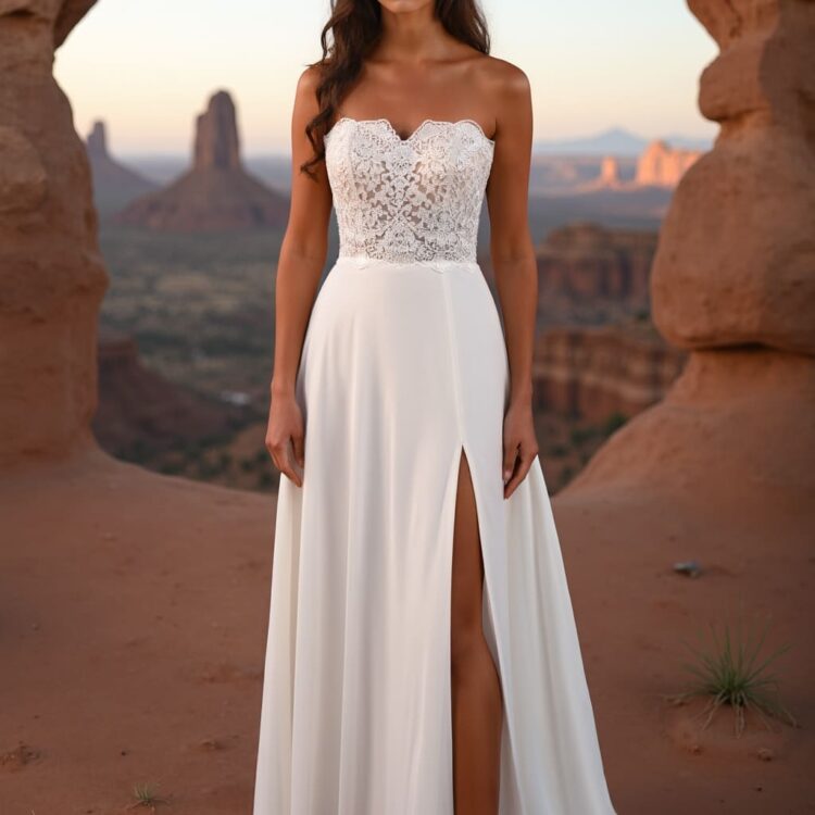 robe de mariée bustier - 26-JFY-31