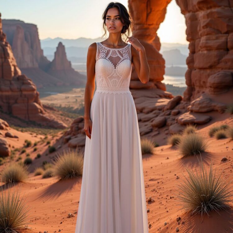 robe de mariée bohème - 26-JFY-34