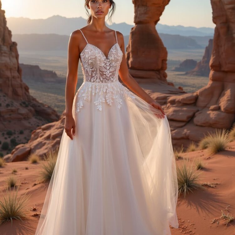 robe de mariée bohème - 26-JFY-37