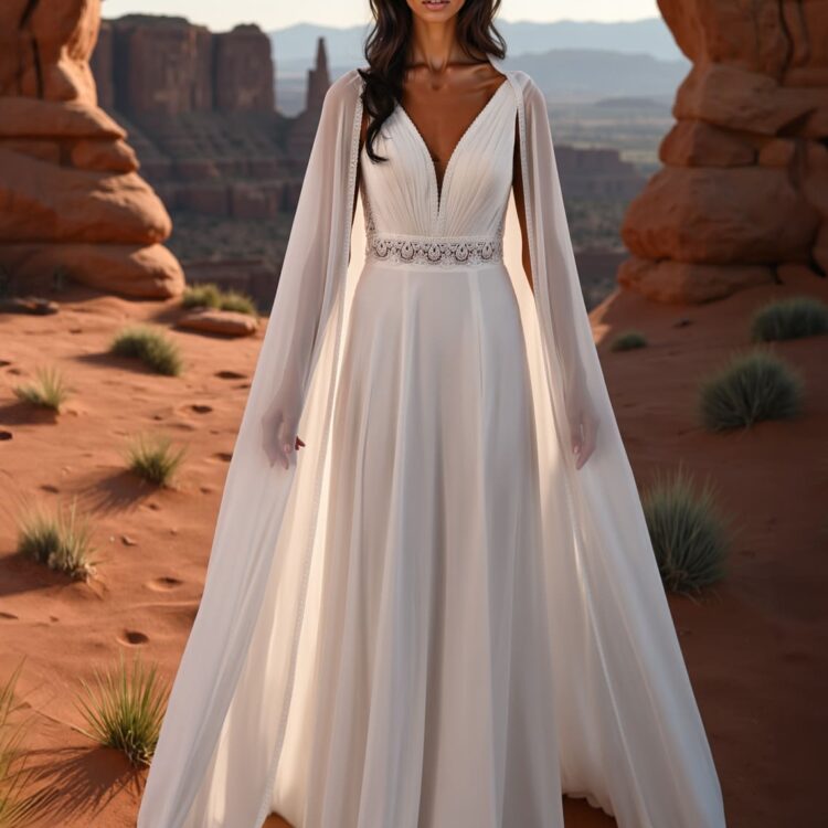 robe de mariée simple et élégante - 26-JFY-40