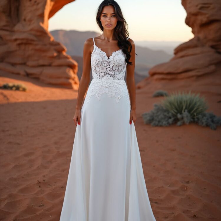 robe de mariée bohème - 26-JFY-42