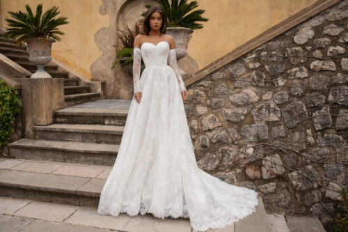 robe de mariée bustier - 26DS07