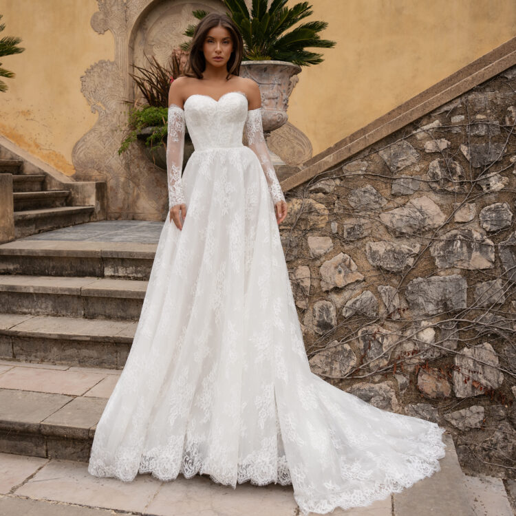 robe de mariée bustier - 26DS07