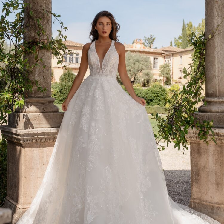 robe de mariée avec dentelles -  26DS28
