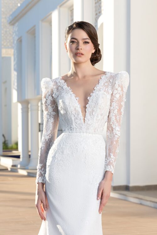 robe de mariée sirène - 251-04 – Image 3