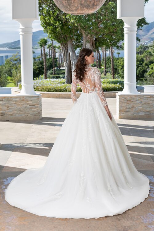 robe de mariée manches -  251-12 – Image 2