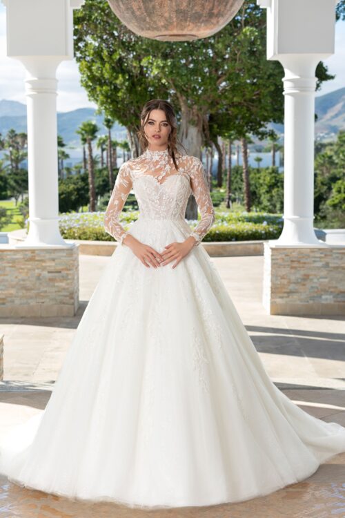 robe de mariée manches -  251-12