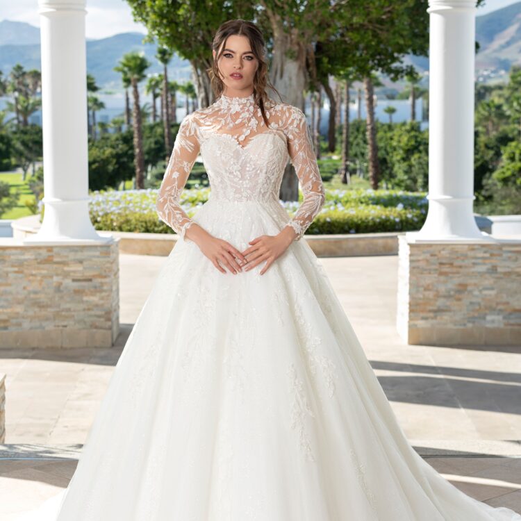 robe de mariée manches -  251-12