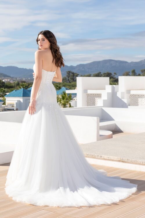 robe de mariée sirène - 251-34 – Image 2