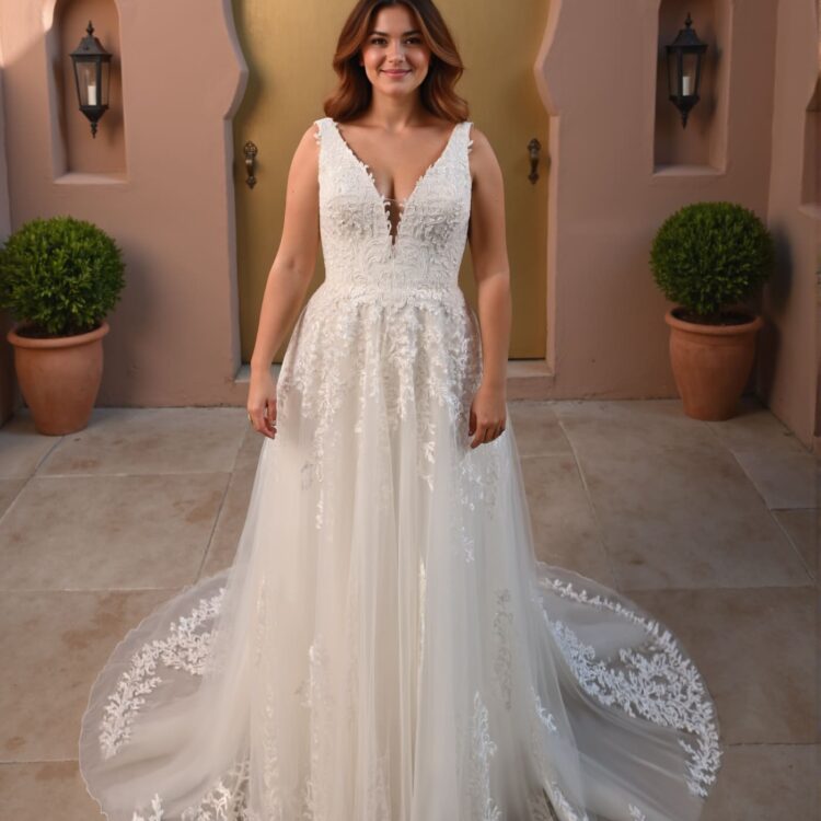 robe de mariée dentelle -  26-CUR-06