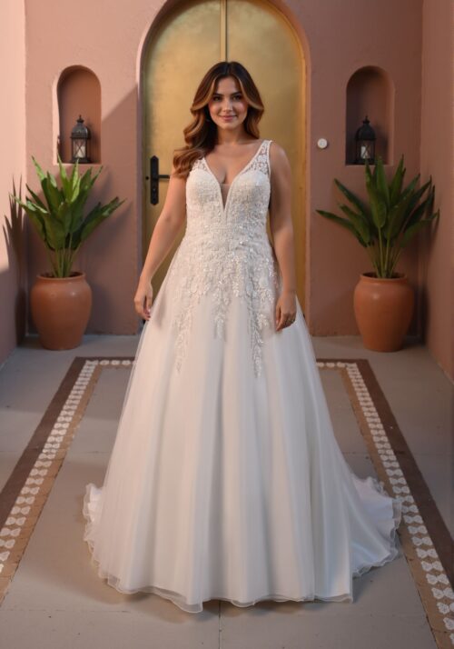 robe de mariée dentelle - 26-CUR-09