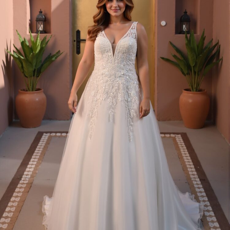 robe de mariée dentelle - 26-CUR-09