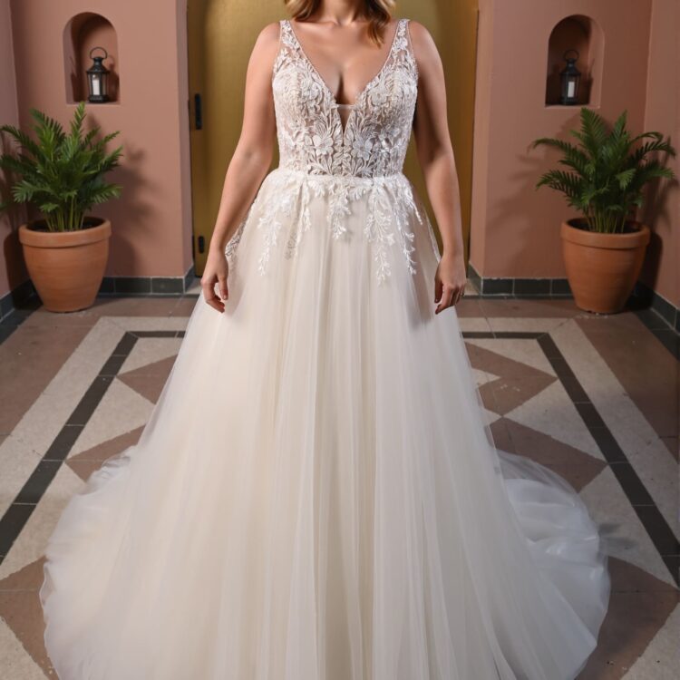 robe de mariée dentelle -  26-CUR-10