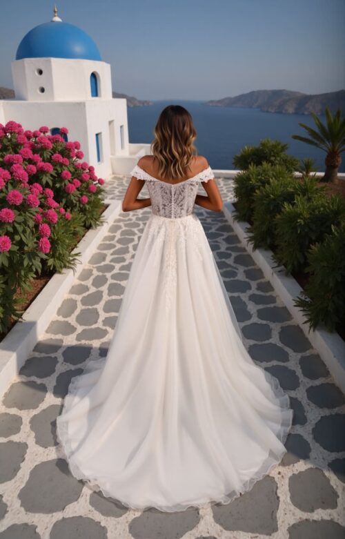 robe de mariée col bateau - 26-LOV-14 – Image 2