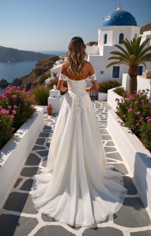 robe de mariée col bateau - 26-LOV-15 – Image 2