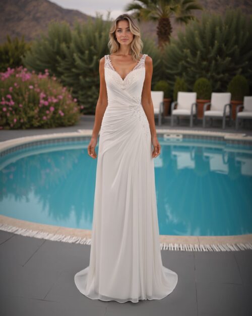 robe de mariée simple et élégante - 26-LOV-19
