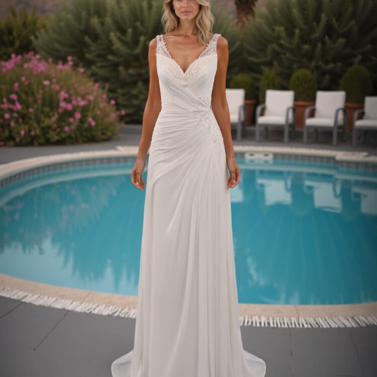 robe de mariée simple et élégante - 26-LOV-19