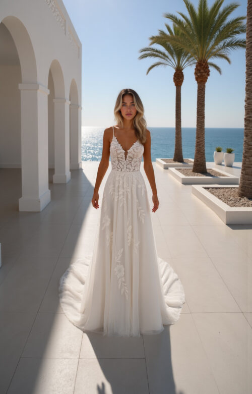 robe de mariée bohème - MK01