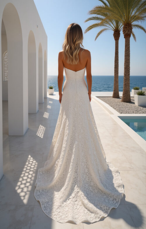 robe de mariée dentelle - MK05 – Image 2