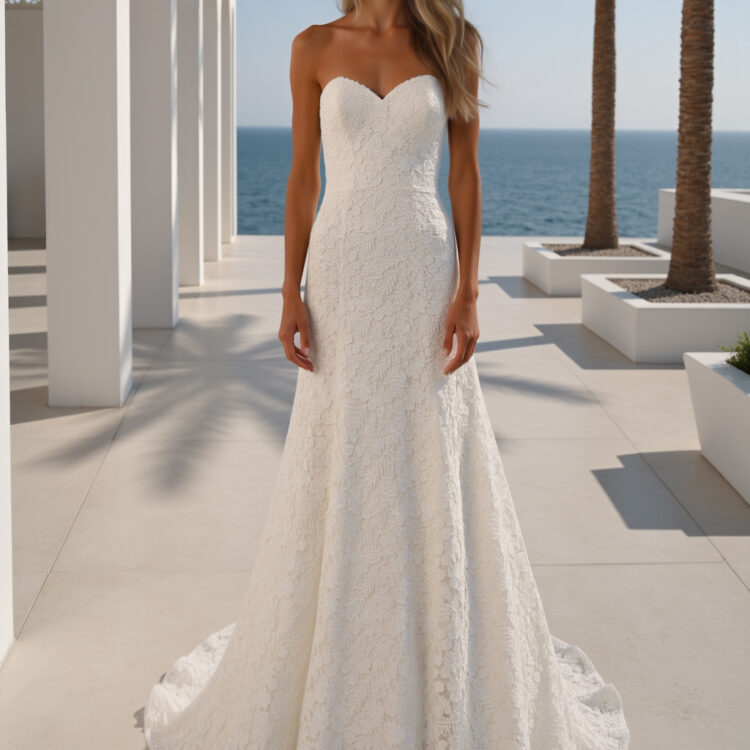 robe de mariée dentelle - MK05