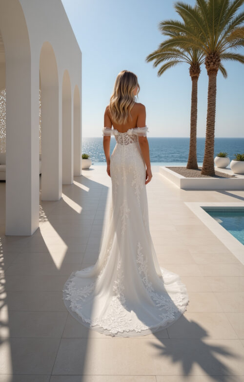 robe de mariée sirène - MK06 – Image 2