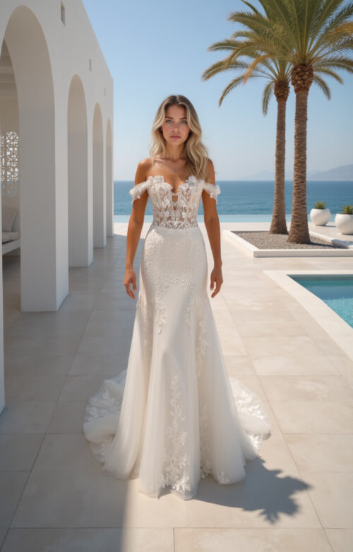robe de mariée sirène - MK06