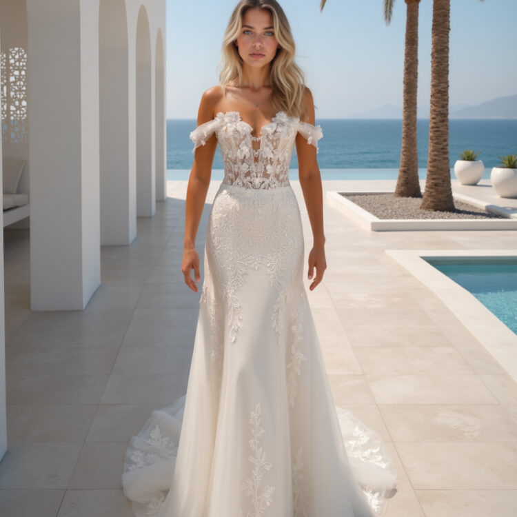 robe de mariée sirène - MK06