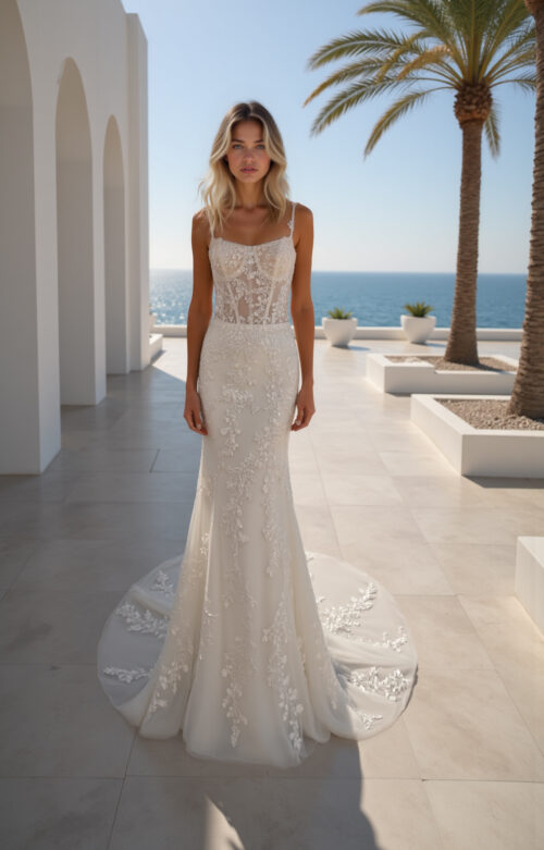 robe de mariée sirène - MK19